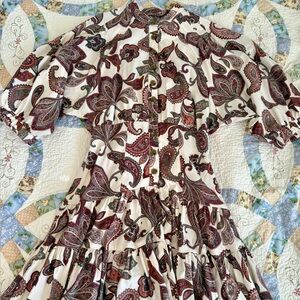 BCBG Paisley Print Dress